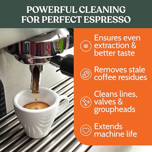 Professional Espresso Machine Cleaning Powder (31.74 Ounce)