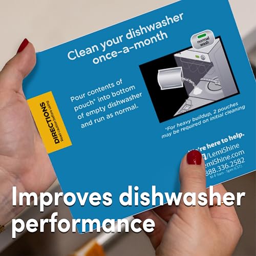 Natural Dishwasher Cleaner & Deodorizer (14.08 Ounce)
