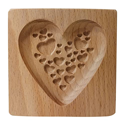 Wooden Cookie Biscuit Mold