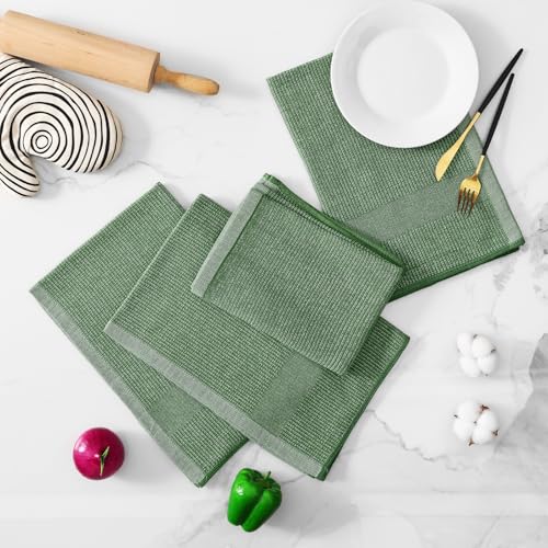 380 GSM Cotton Premium Kitchen Towels 8 Pack (8 Count)