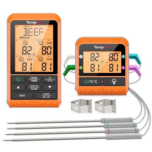 TempSync 1000FT Wireless Meat Thermometer for Grilling and Smoking