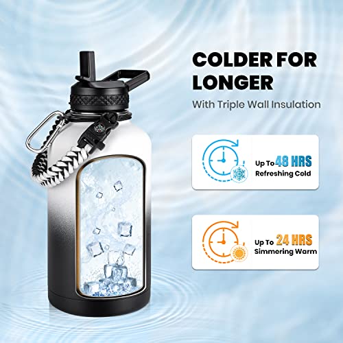 Insulated Water Bottle 64 oz