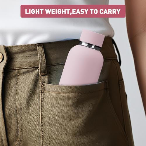 Small Water Bottle 12oz with Clip