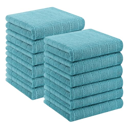 100% Cotton Terry Kitchen Towels (12 Count)