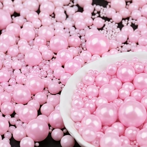 Pink Pearl Sprinkles for Cake Decorating (4.6 Ounce)