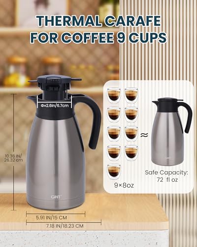 74Oz Thermal Coffee Carafe
