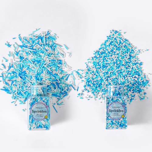 Winter Sprinkles for Cookie Decorating (4.2 Ounce)