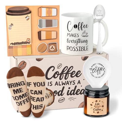 Coffee Lover Gifts for Women Men (10 Count)