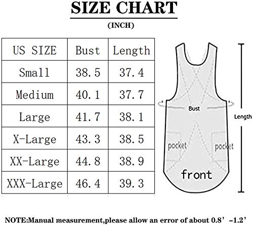 Cotton Linen Apron Cross Back Apron for Women with Pockets Pinafore Dress for Baking Cooking