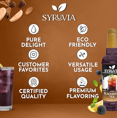 Blackberry Tea Syrup (25.4 Fl Oz)