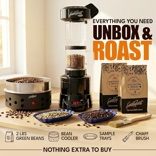 Fresh Roast SR540 Coffee Roaster Bundle (16 Ounce)