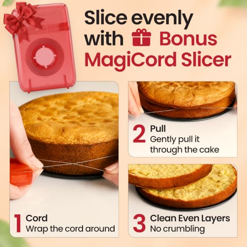 Cheesecake Pan and Springform Cake Pan Set