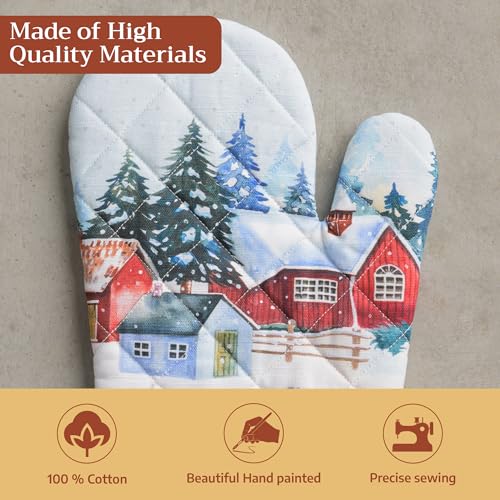 Maison d'Hermine Oven Gloves 100% Cotton Oven Mitt