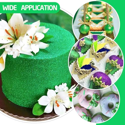 Green Edible Glitter Spray