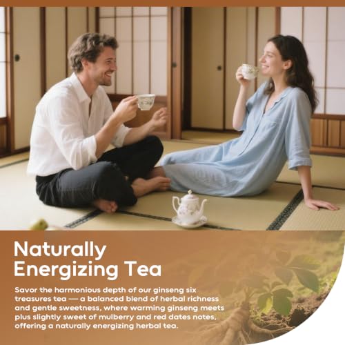 Ginseng Six Treasure Tea Bags (30 Count)