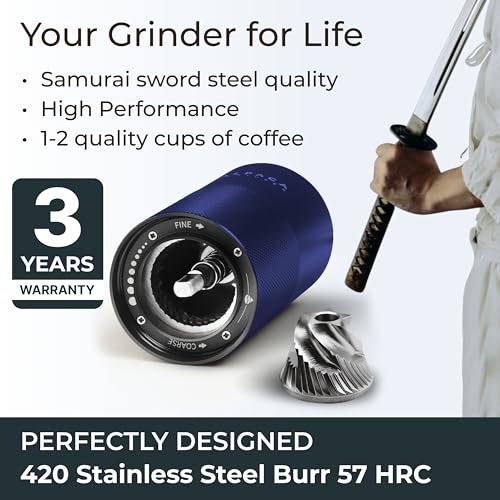 Premium Manual Coffee Grinder for Espresso
