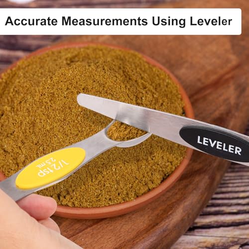 Magnetic Measuring Spoons Set (7 Count)