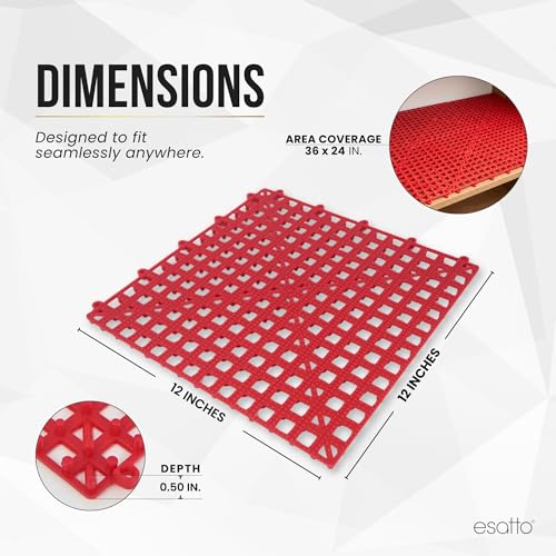 Interlocking Shelf Mats (6 Count)