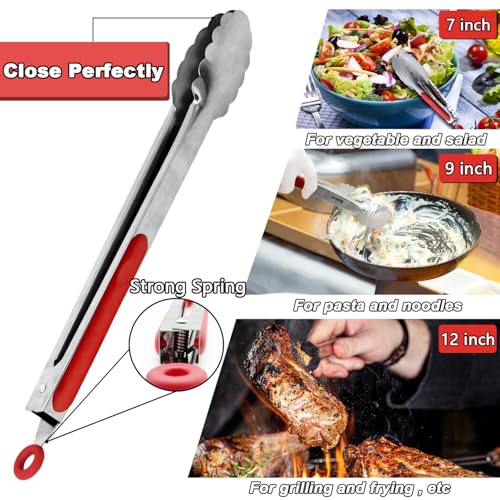 Premium Sturdy Barbecue Tongs for Kitchen Grill & BBQ