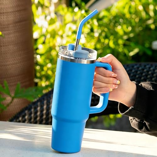 4 Set Silicone Straw Tips with Bottom Tub Compatible with Stanley Yeti (4 Count)