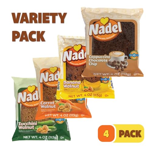 Nadel Naturally Delicious Sweet Breads Variety Pack (16 Ounce)