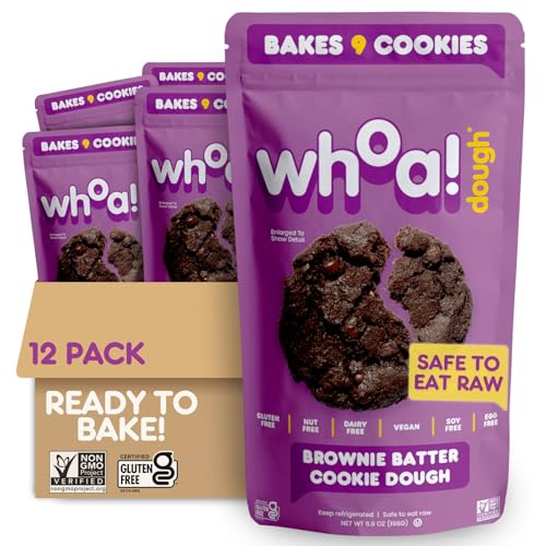 Whoa Dough Ready to Bake Cookie Dough Brownie Batter (82.8 Ounce)