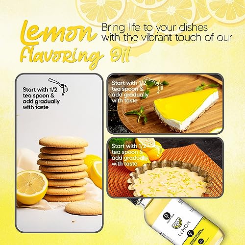 Natural Lemon Extract (8 Fl Oz)