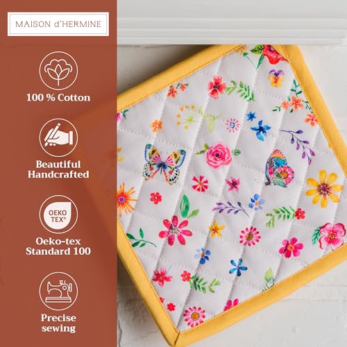 Pot Holders 100% Cotton Potholders (2 Count)