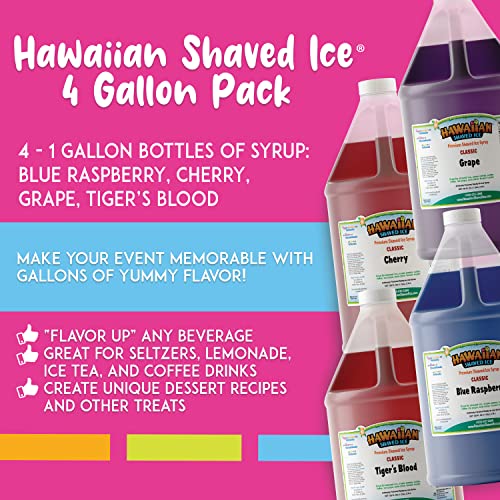 Syrup Gallon 4 (512 Fl Oz)