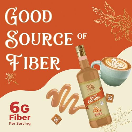 Sugar Free Salted Caramel Coffee Syrup (25.4 Fl Oz)