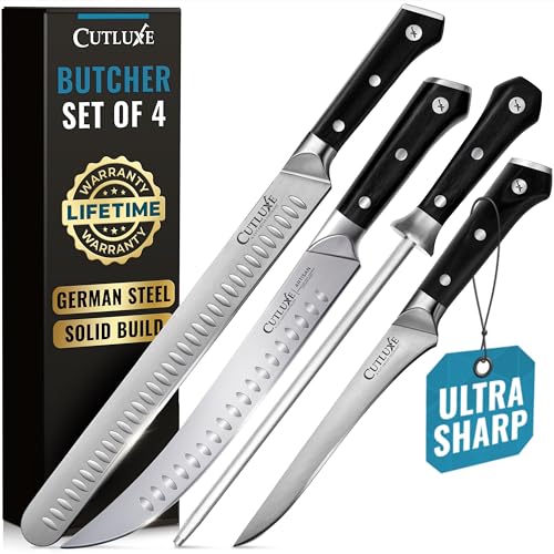 Butcher Knife Set (4 Count)