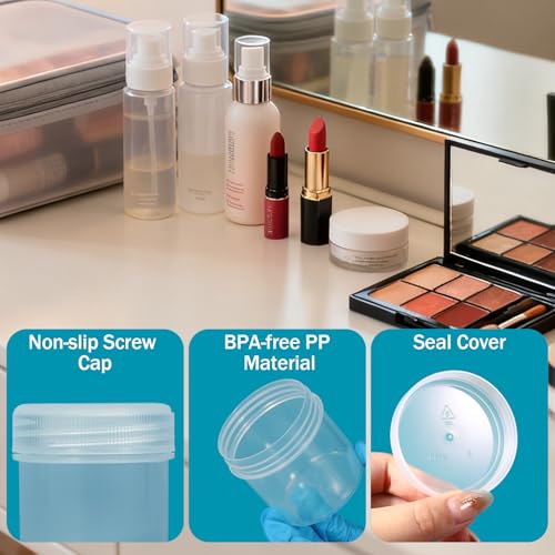 4 Pack 10oz Wide Mouth Travel Containers (4 Count)