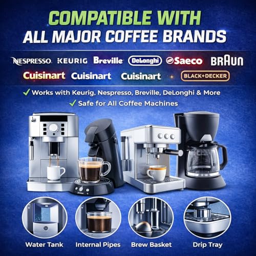 Coffee Maker Cleaner Tablets 25 Count