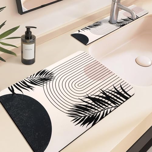24.5" x 15.5" Dish Drying Mat & 24" x 5.5" Sink Splash Guard