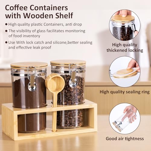 Coffee Container with Shelf