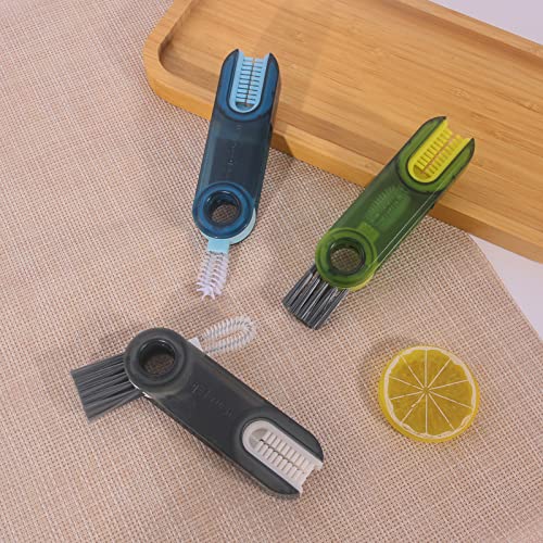 3 in 1 Cup Lid Gap Cleaning Brush Set