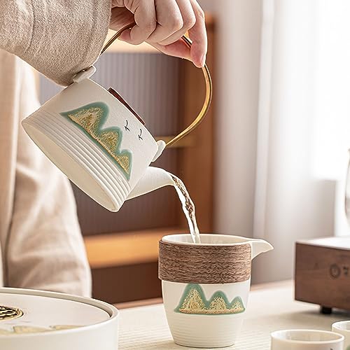 Tea Set Tea Set Tea Cup Setsimple Ceramic Tea Set