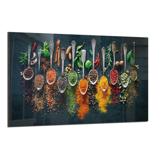 Tempered Glass Backsplash for Kitchen