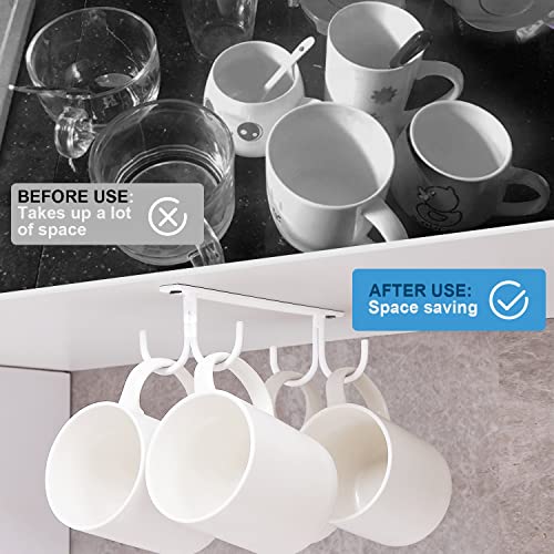 Mug Rack Under Cabinet
