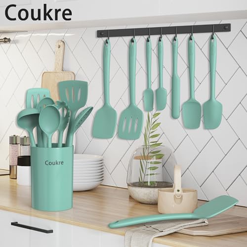 Silicone Kitchen Cooking Utensils Set (14 Count)