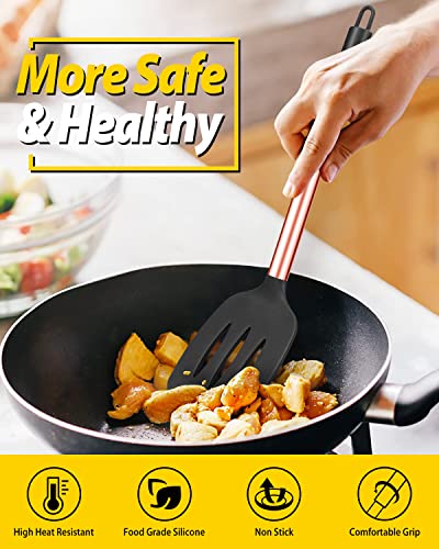 Pack of 4 Silicone Cooking Utensils Set (4 Count)