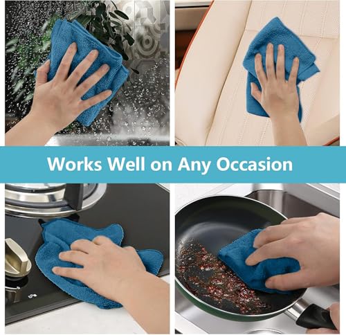 50PK Microfiber Cleaning Cloth (50 Count)