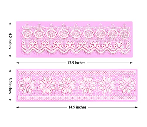 Embossing Lace Fondant Molds