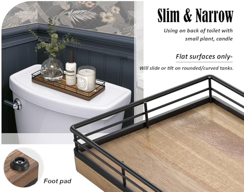 Acacia Wood Bathroom Vanity Tray
