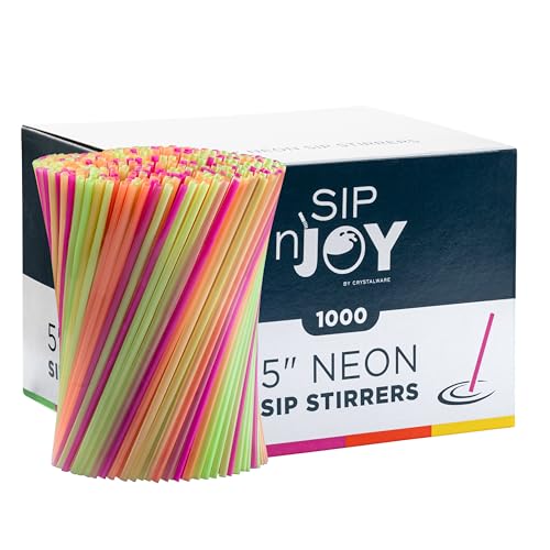 Neon Coffee Stirrers (1000 Count)