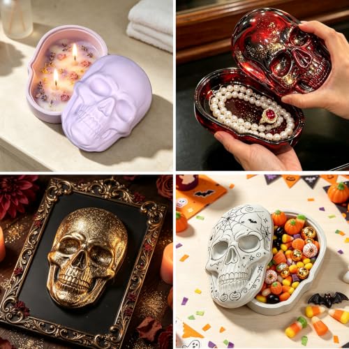 Resin Skull Box Mold