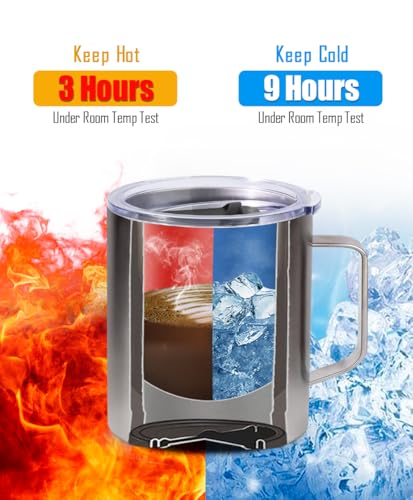 Travel Coffee Mug Set of 2 (2 Count)