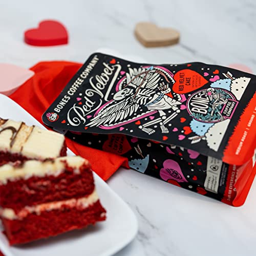 Red Velvet Flavored Coffee Beans (12 Ounce)