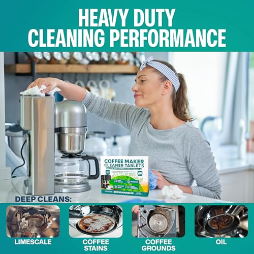 Coffee Maker Cleaner Tablets (24 Count)
