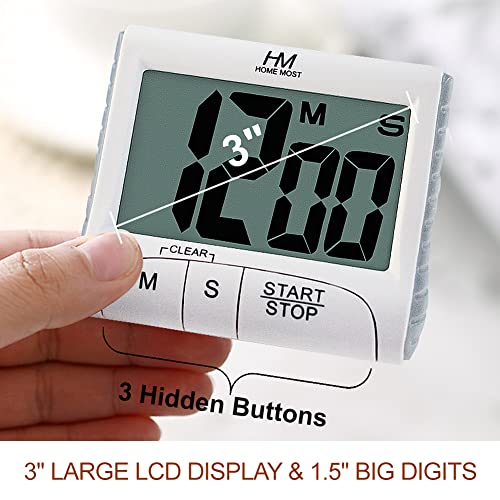 2 Pack Large Display Kitchen Timer (2 Count)